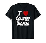 I Heart (Love) Country Women Designs