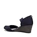Anne Klein Women's Tara Wedge Pump, Navy, 9 M US