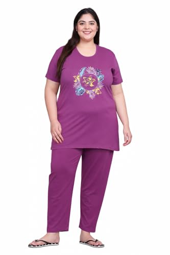 Image of In Love Women's Plus Size Longline T-Shirt with Side Pocket, 3 /4 Sleeve, Crew Neck