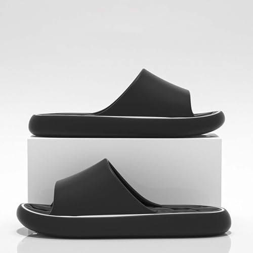 Women's Quick-Dry Shower Slides, Lightweight EVA Bath Slippers Comfortable Indoor Outdoor Use Slippers for Women Men2