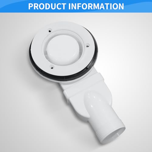 AQUARA Shower Trays, 1700 x 800mm SMC Slip-Resistance Shower Tray with Shower Waste. Stylish Walk in Base for Shower Enclosure, Black