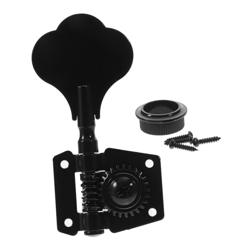 OFFSCH Precision Tuner for Electric Bass Durable Machine Head Knob with Smooth Winding Compact for Easy Carrying Finish