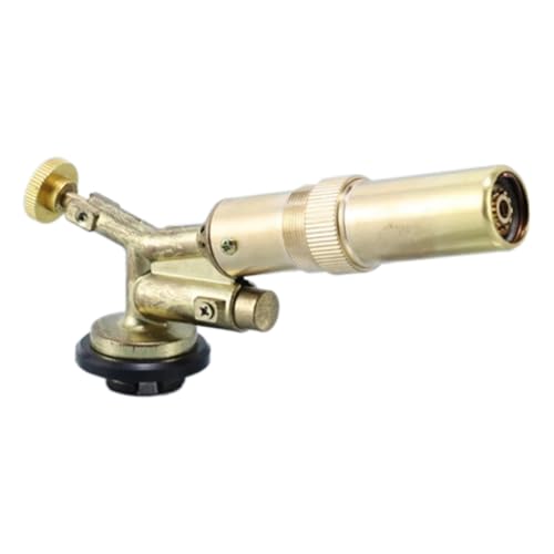 Diheohg Soplete de soldadura, quemador de gas, herramienta de llama, soplador, cobre puro, accesorios de soldadura de gas, barbacoa, encendido automático, herramienta de cocina