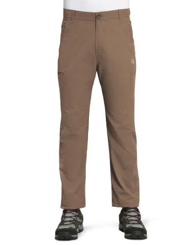 Image of Reccy Men's Trekking Hiking Camping Regular Fit Nomadic Lite Pants - Ultralight, Water Resistant, Highly Breathable, UPF 40 Sun Protection