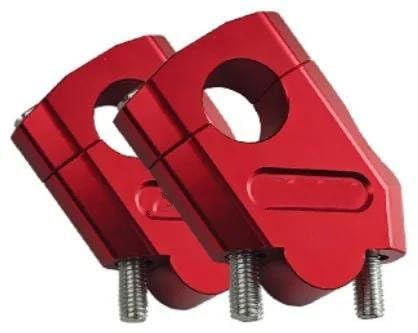 Lenker Riser Klemmen Motorrad-Lenkererhöhung Für Yamaha FZ6 S2 Für FAZER MT-07 MT-09 MT07 MT09 Lenkerhalterung, 22 Mm Ausziehbar(ROT)