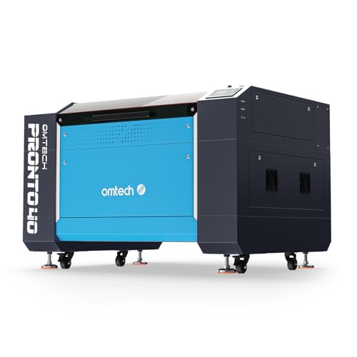 OMTech Pronto 90W CO2 Laser Engraver & Cutter – 35"x24" Workspace, 1000mm/s Speed, Autofocus, Air Assist, 2-Way Pass, for Wood, Acrylic & More