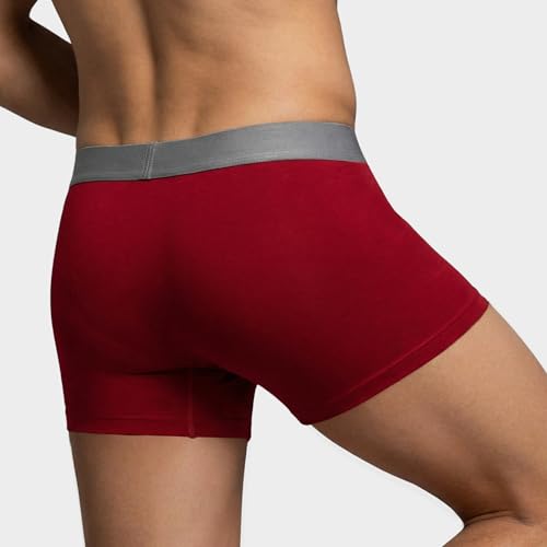 Image of Levi's Cotton Elite Trunk | Premium Men's Trunk Underwear | 4-Way Stretch | Outer Elastic Waistband | H-Pocket | Style 072 | Pack of 1