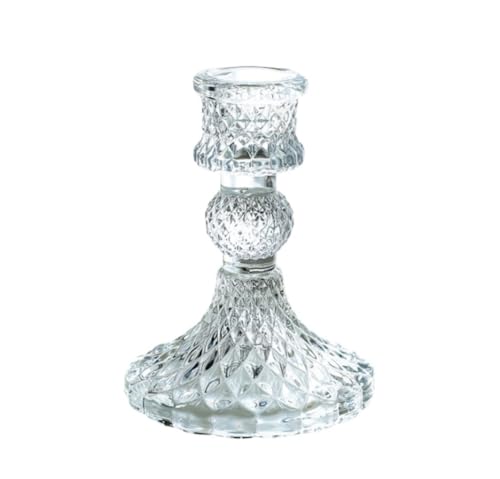 Habrur Candelabro Candelabros De Cristal, Candelabro Decorativo para Eventos Formales, Conjunto De Candelabros Portavelas