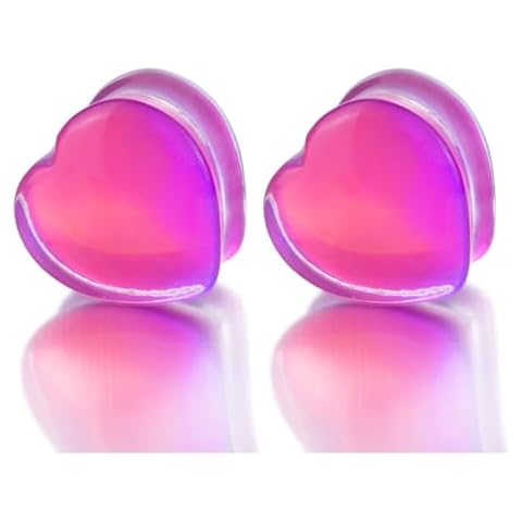 Écarteurs d'oreille en verre Decentraland thumbnail