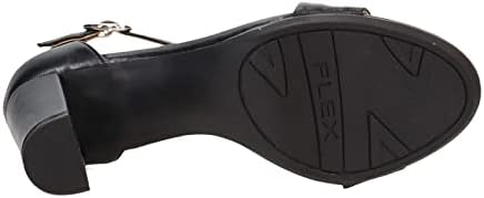 LifeStride Womens Averly Heeled Sandal, Black, 8.5 Wide US | Image 6