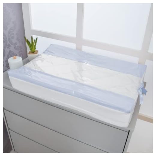 Trocador De Bebê Anatômico Cômoda Capa Plástica Americano (Azul Claro)