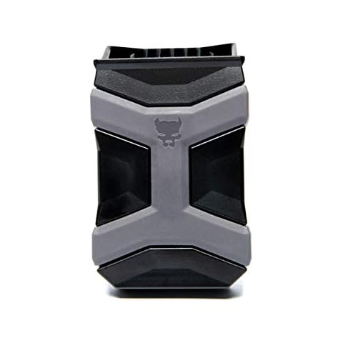 PITBULL TACTICAL Universal Mag Carrier Gen 2, Single or Double Stack Mag Pouch, OWB or IWB Mag Holster, Ambidextrous, Mag Pouch for Belt, Fits Glock 9mm 1911 S&W Sig Sauer Beretta and More Cover
