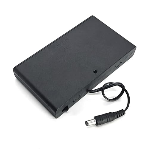 箱はありませんが、電池を入れればつきます 18650電池ボックス 7.4V出力 防水 型 タイマー機能 導線付き