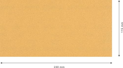 Bosch Expert C470 de papier de verre avec des trous 14 pour ponceuses vibrantes 115 x 230 mm 100 G 10 pcs. - vue 3