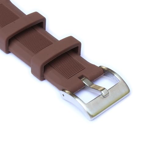 Image of WAMD Quick Release Silicone Rubber Watch Straps - Mercury - 18mm, 20mm, and 22mm Watch Straps for Watches.