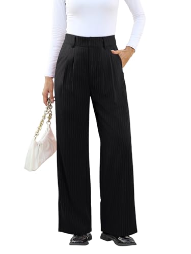 Image of NIMIN High Waisted Work Pants for Women Business Casual Outfits 2026 Office Dress Pants Trousers with Pockets
