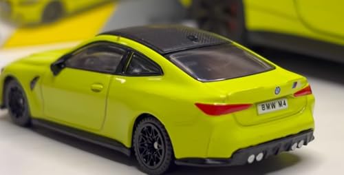 Image of CCA BMW M4 Die-Cast Collectible Toy Car, 1:64 Scale (Green)
