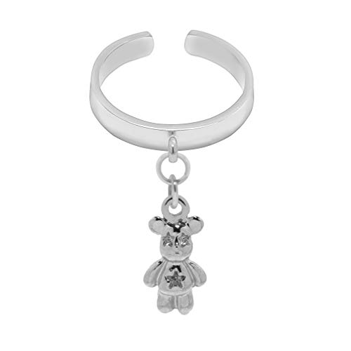 Image of Spinningdaisy Dangling Mighty Tiny Charm Adjustable Ring