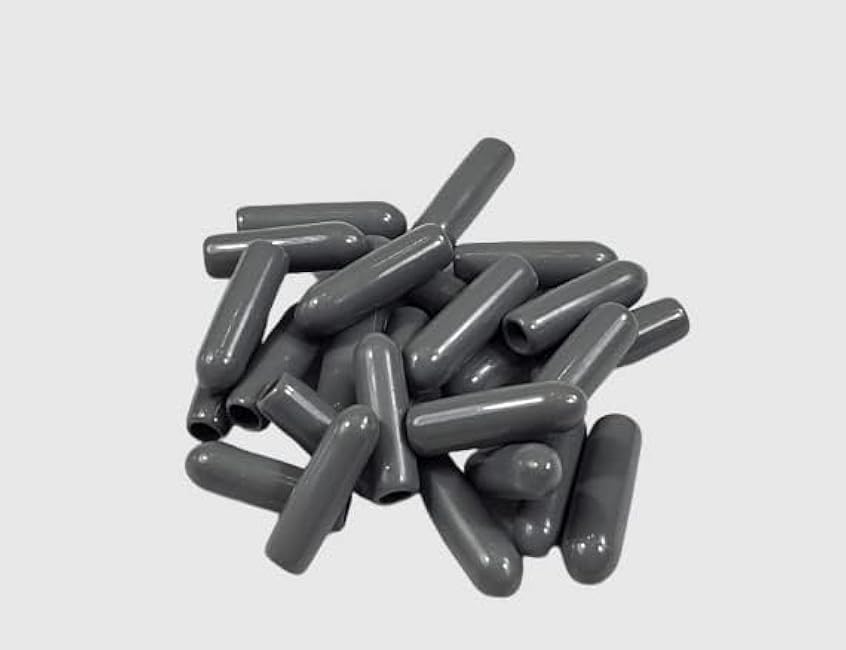 Dark GREY Dishwasher Rack Coating/Glue w/25 caps by Uber Goop