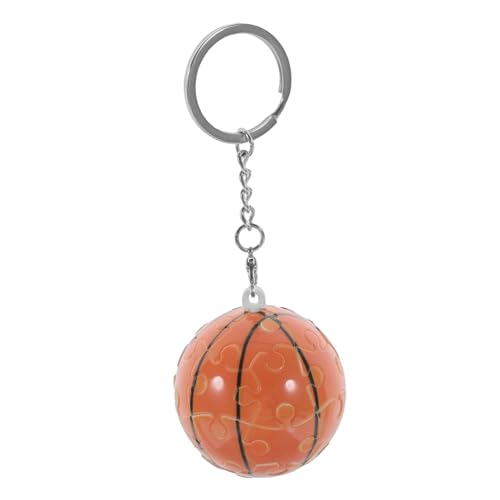 Porte-clés basket-ball et baseball en plastique pour sacs