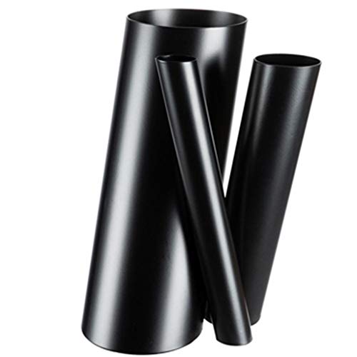 Modélisation créative floral oeuvre artificielle vase métal - 2