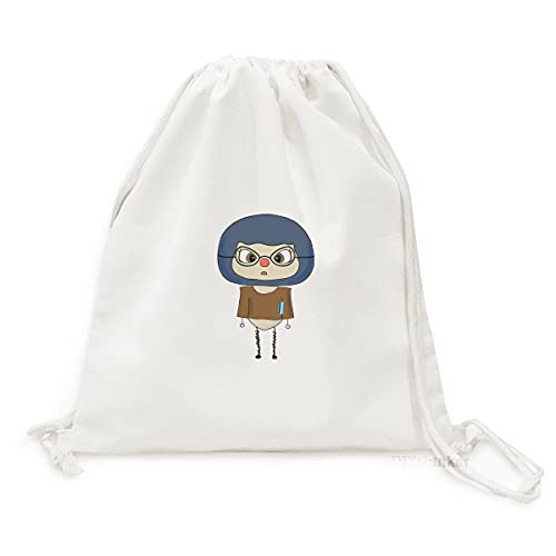 Sac à dos en toile avec cordon de serrage : cadeau idéal pour enseignant