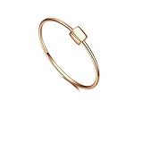 Material: 18K Rosegold. Beglie 18K Rosegold Ring Frauen mit Quader Schmal Goldring für Damen Verlobungsring Ring Rosegold Damen Rosegold Ring Rosegold 750 Größe:50 (15.9)