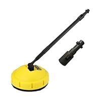 High Pressure Cleaner For Ka-rcher K Series, Patio Cleaner Head For Kar-cher, Rotating Flat Cleaners Pressure Washer, Long Handle Pressures Washer Accessory, Flexible Rotary Brush For Patio, Deck