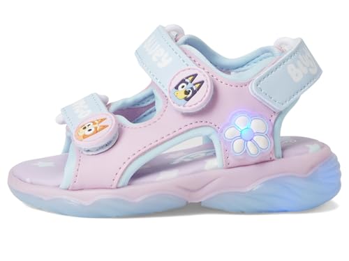 Ground Up Girl's Bluey and Bingo Light Up Sandals (Toddler/Little Kids)4
