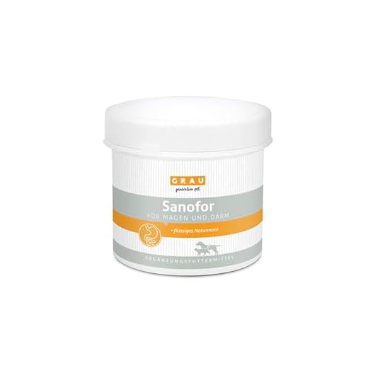 GRAU Nahrungsergänzung GAC - SANOFOR für Hunde, Katzen, Nagetiere und Vögel 500 g
