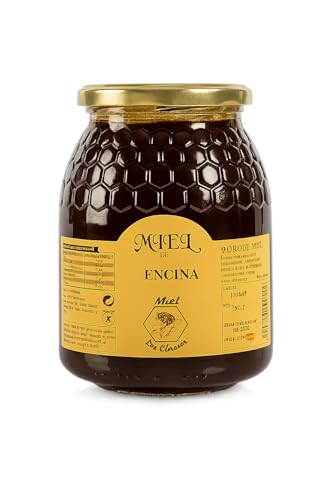 Miel de Encina 500 grs, miel pura de Abeja. 100% Natural. Producto Artesano de Cosecha Propia. Sabor Dulce con claro componente salado. Deliciosa Miel, color ámbar muy oscuro.
