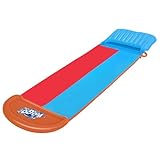 Mengtu H2OGO Wasserrutsche Tsunami Splash Ramp - Doppelseitige Rutsche, Einfach Auf- und Abbau, PVC, 472x140x30,5 cm Model93320