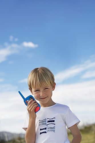 Miniatura 4 de Lexibook, Spider-Man, Walkie-talkies 200m, Juego de comunicación para niños, 2 Canales de comunicación, Clip para cinturón, a Pilas, Azul, TW12SP