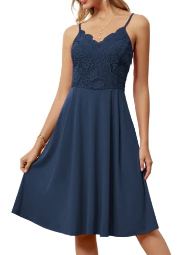 Partykleider weinrot Petticoat Kleid ärmellos Festliche Kleider Spitze...