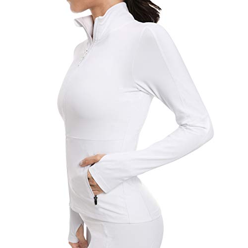 Image of VUTRU Women's Workout Yoga Jacket Full Zip Running Track Jacket