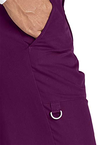 Grey's Anatomy 0203 Men's Utility Pant (Wine, Medium)