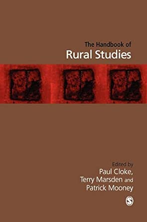 Handbook of Rural Studies book cover