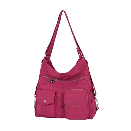 NOTAG Bolsos de Mujer  Impermeable Nylon Bandolera Multifuncional Mochilas Hombro Shopper