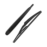 Partsline Bras d'essuie-glace arrière compatible avec Classe C Break (S204) 2007-2014 avec balai intégré équivalent à A2048200744, A2048202245