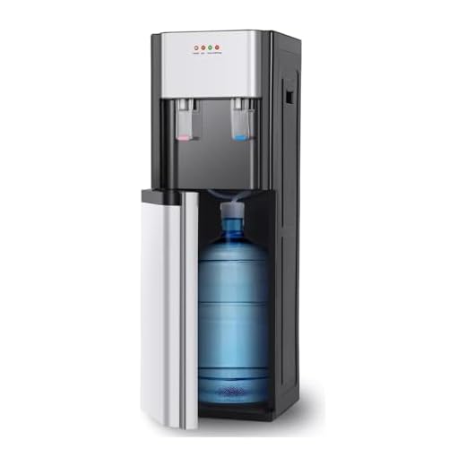 JUOPLD Dispensador de Agua, Enfriador De Agua Dispensador De Agua De Carga Inferior Dispensador De Agua Caliente Y Fría para El Hogar Oficina Café Té Bar Dormitorio