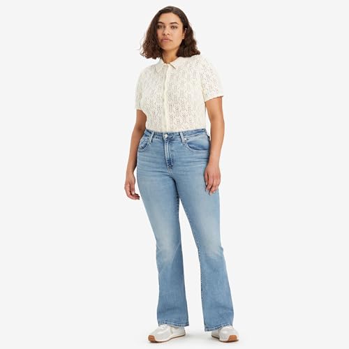 Levi's Damen 726 High Rise Flare Jeans, Blue Wave Light, 29W / 34L – Ansicht 5