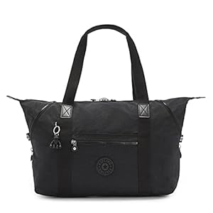 Kipling ART M, Sac Fourre-Tout Multi-Usage Moyenne Capacité, 58 cm, 26 L, 0.50 kg, Black Noir