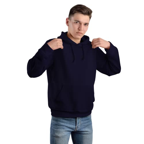 Image of Men's Cotton Hooded Neck Hoodies