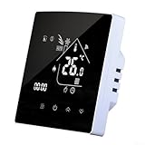 Lastdaytime Programmierbares Thermostat mit WLAN für Tuya und für ein intelligentes Leben, unterstützt mehrere Wochenpläne und Kindersicherung (elektrische Heizung)