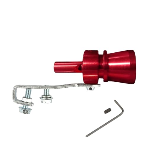Silbato de escape, silbato de escape turbo | Reforzador ligero de sonido de escape de coche | Accesorio para válvulas de purga de tubo de escape, resonador de automóvil para coches y motocicletas