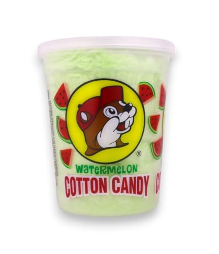 Buc-ee's Gluten Free Cotton Candy - 2 oz Tub (Watermelon) image 3