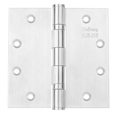 XinSheng 316 Stainless Steel Door Hinges 4x4 Inch