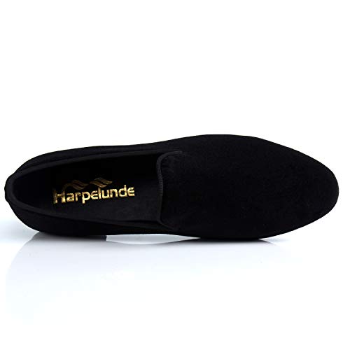 Slip On Formal Wedding Shoes Tuxedo Velvet Loafers Prom Dress Slippers2