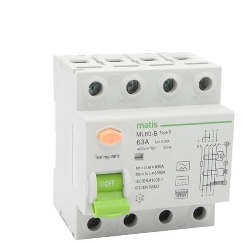Interruttore differenziale ML60-B 2P 32A tipo B 300ma