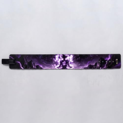 Image of XTREMEX 13mm Void Lightning Weightlifting Lever Belt (Purple, S) | Deadlift & Gym Belt for lower back support, Squats, Powerlifting belts for Men and Women with heavy duty buckle